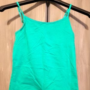 Girls Justice Cami Size 12 Green